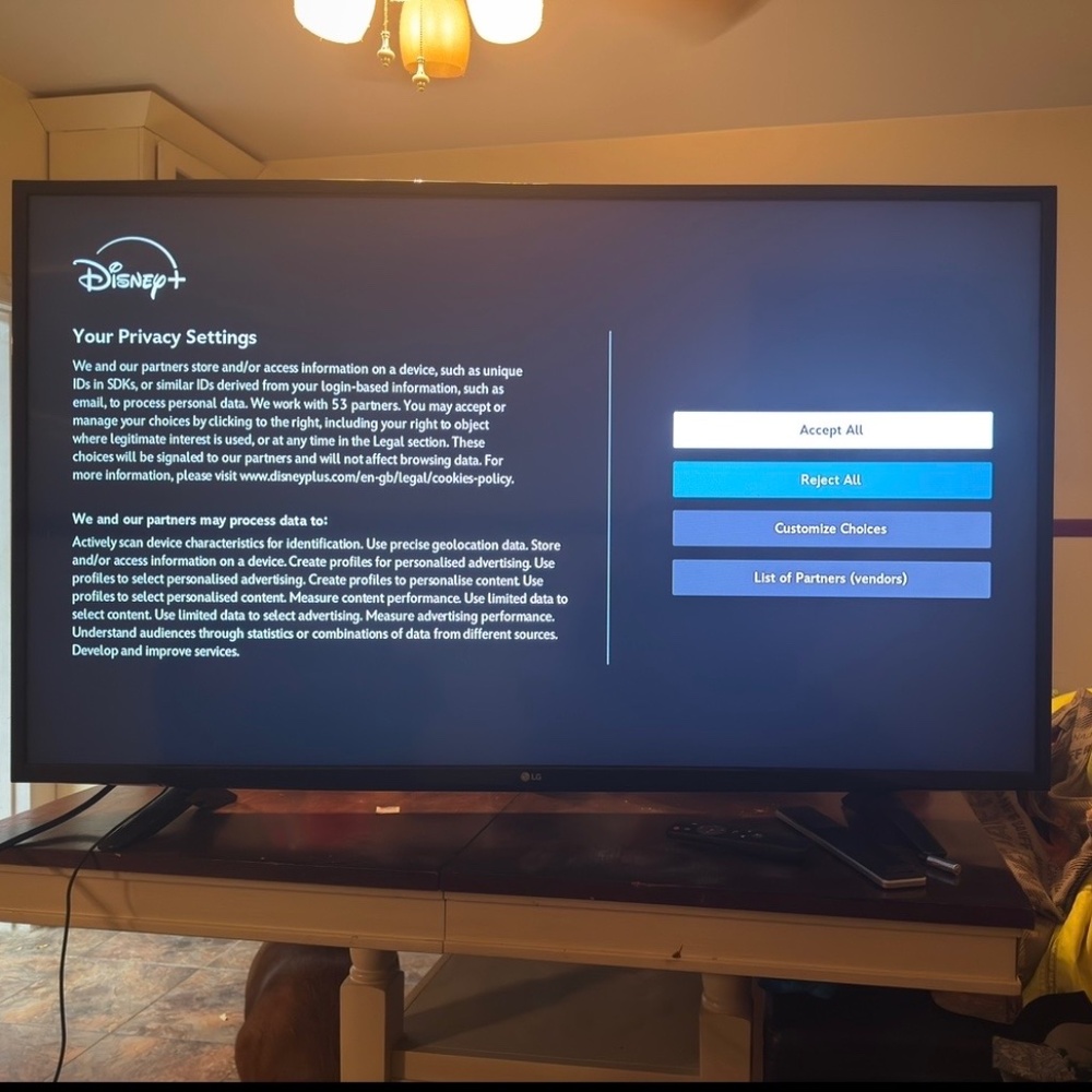55 Inch LG TV